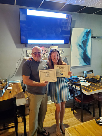 Caitlin Montalbo Receiving Award