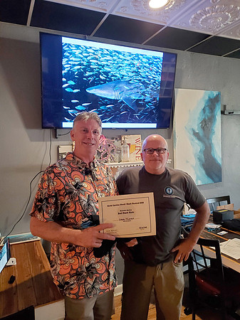 David Thomas Receiving Award