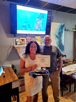 Amanda Walsh Receiving Award