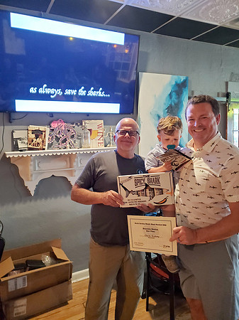 Chris Zachary Receiving Award