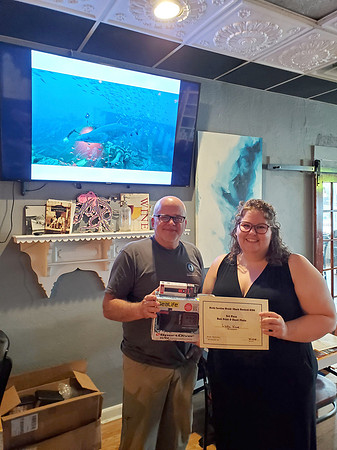 Lydia Kane Receiving Award