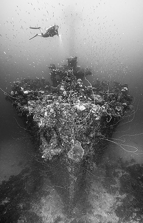 Unkai Maru Bow