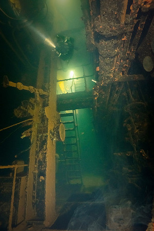 Amagisan Maru Engine Room