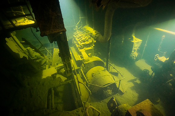 Kensho Maru Engine Room