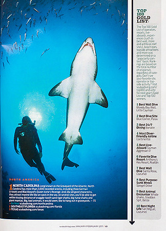 Scuba Diving Jan/Feb 2011